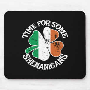 Zeit für einige lustige Kleeblätter St. Patrick Mousepad