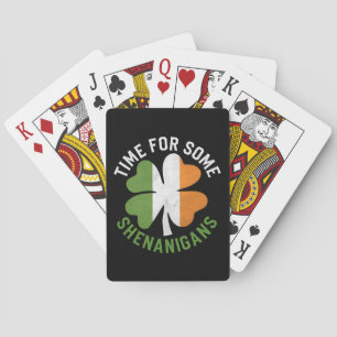 Zeit für einige Shenanigans am St. Patrick's Day Spielkarten