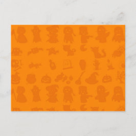 Zeit für Halloween Postkarte