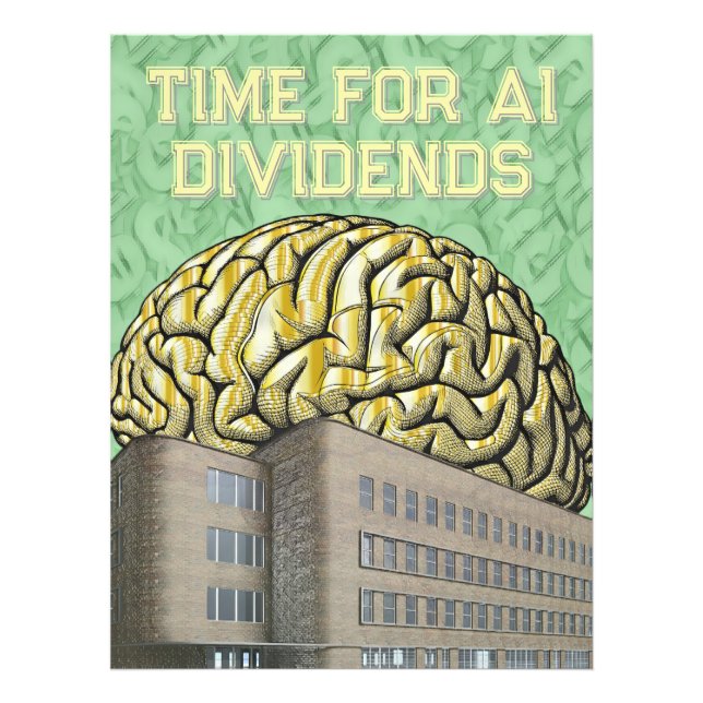 Zeit für KI-Dividenden Fotodruck (Vorne)
