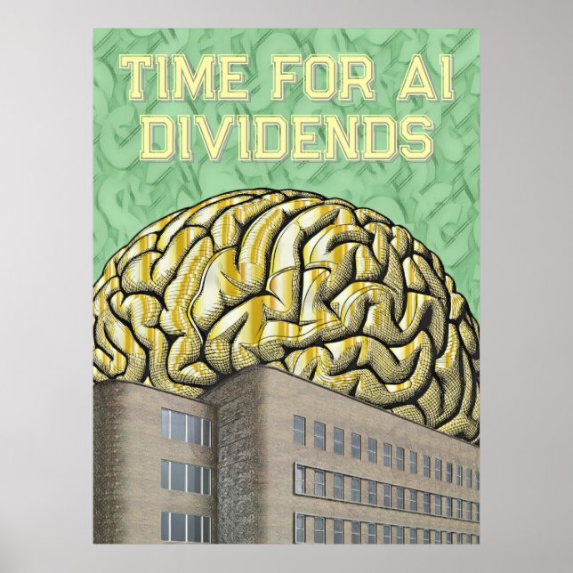 Zeit für KI-Dividenden Poster (Vorne)