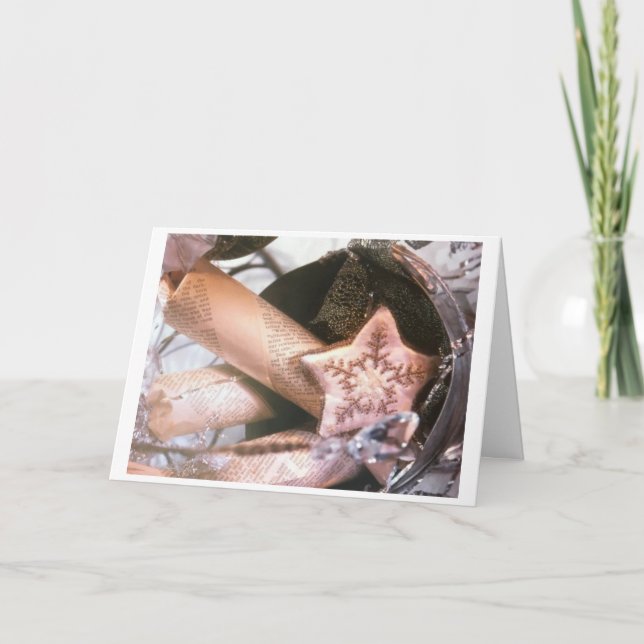 ZEIT FÜR KLEINZEIT ZUM SPASS FÜR JEDEN CHRISTMAS KARTE (Vorderseite)