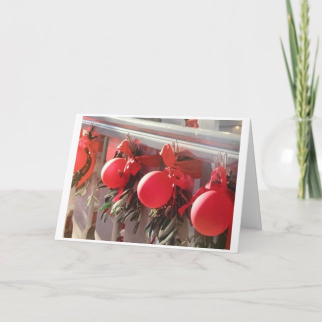 ZEIT FÜR KLEINZEIT ZUM SPASS FÜR JEDEN CHRISTMAS KARTE (Vorderseite)