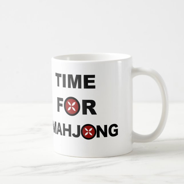 Zeit für Mahjong Tasse (Rechts)