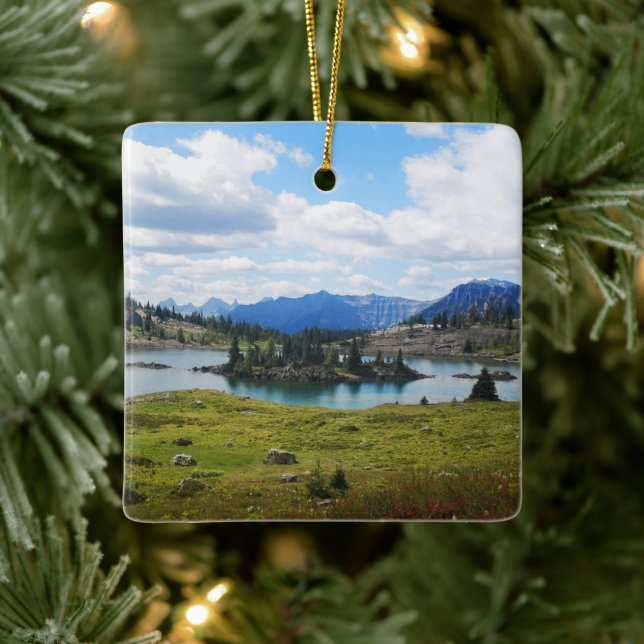 "Zeit für Märchen" Keramikornament (Baum)