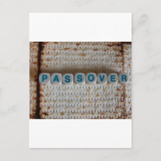 Zeit für Matzoh Postkarte