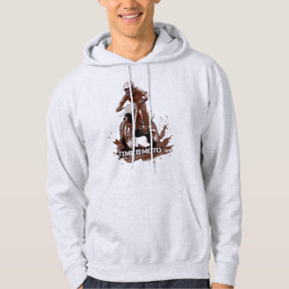Zeit für Moto Dirt Bike Grafik Hoodie