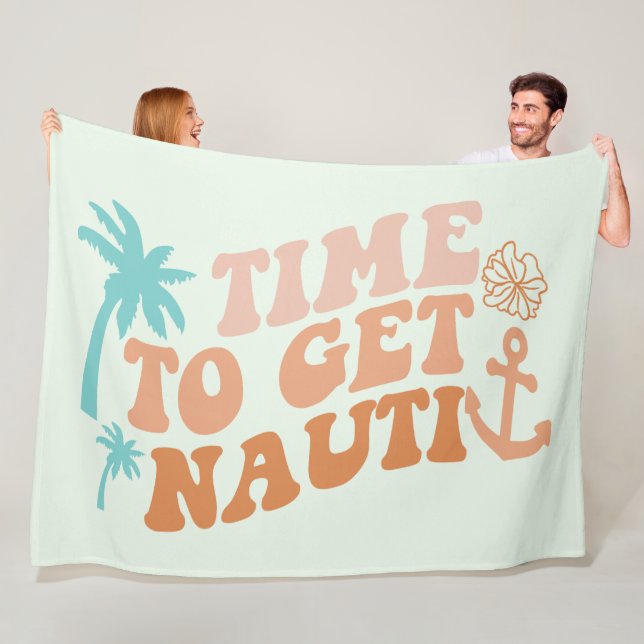 Zeit für Nauti Fleecedecke (Beispiel)