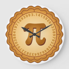 Zeit für PIE Große Wanduhr