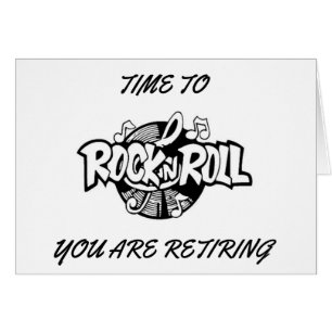 ZEIT FÜR "ROCK AND ROLL" **RETIRING**