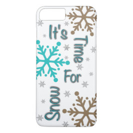Zeit für Snow iPhone Case