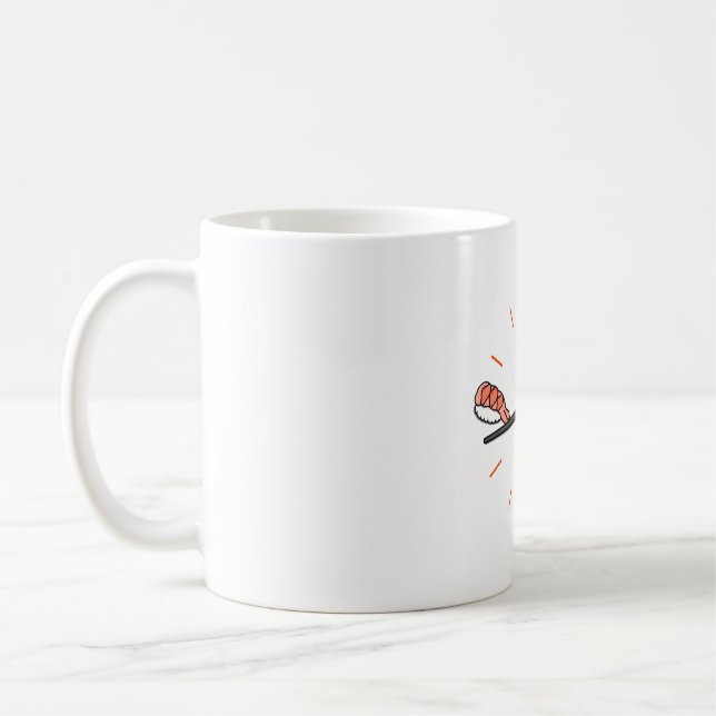 Zeit für Sushi Kaffeetasse (Links)
