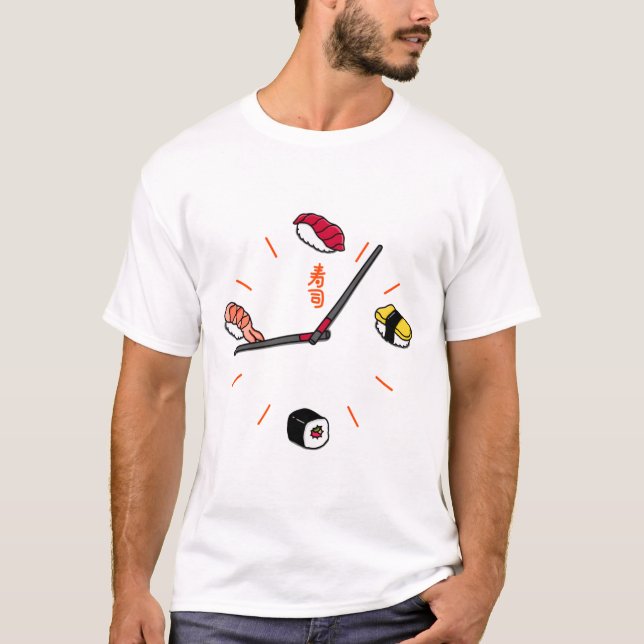 Zeit für Sushi T-Shirt (Vorderseite)