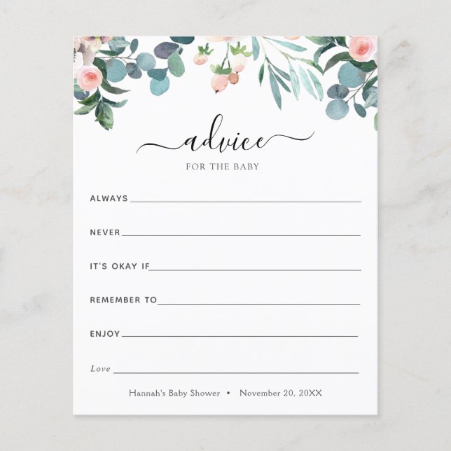 Zeit für Tea Advice für das Baby (Vorderseite)