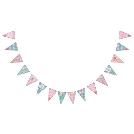 "Zeit für Tee" Jagd. Wimpelkette