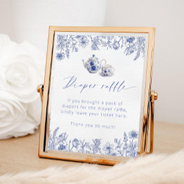 Zeit für Tee mit der Mami, um an der Verlosung tei Poster