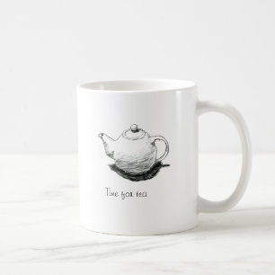 Zeit für Tee-Tasse Kaffeetasse