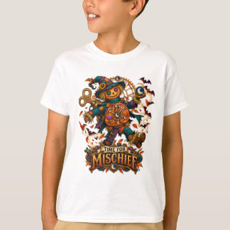 Zeit für Unfug: Mechanische Vogelscheuche T-Shirt