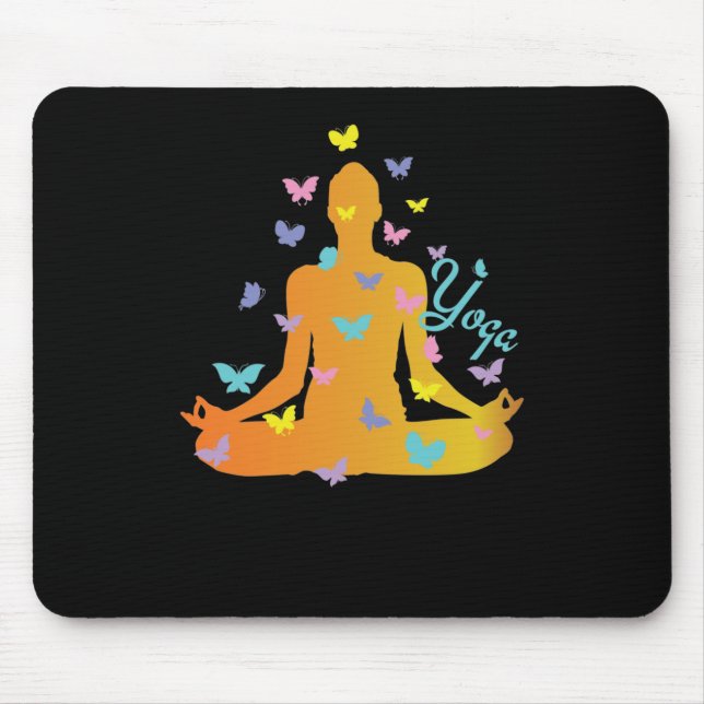 Zeit für Yoga Mousepad (Vorne)