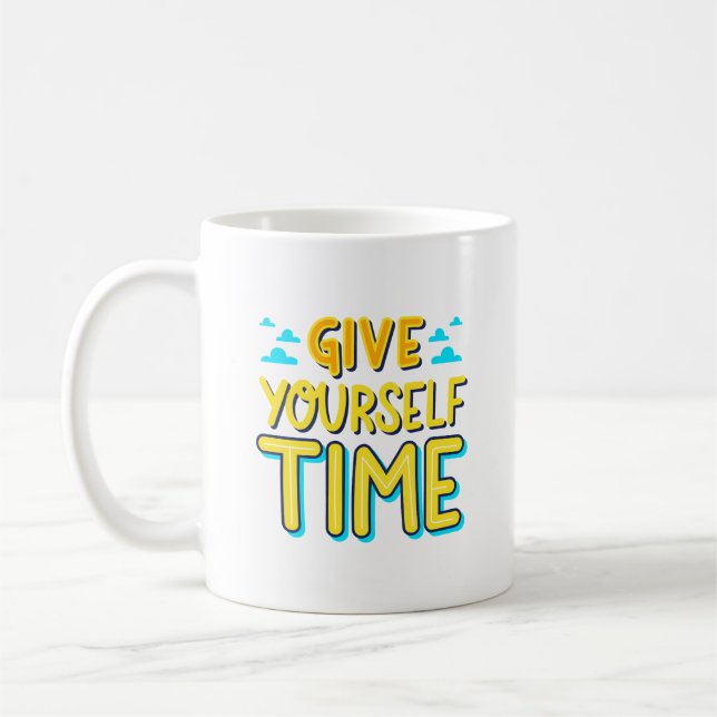 Zeit geben kaffeetasse (Links)