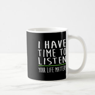 Zeit haben, auf das Bewusstsein der psychischen Ge Kaffeetasse