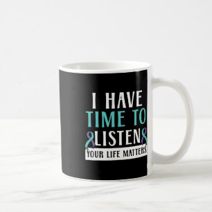 Zeit haben, Ihre Lebensprobleme psychische Gesundh Kaffeetasse