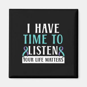 Zeit haben, Ihre Lebensprobleme psychische Gesundh Magnet