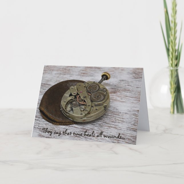 Zeit heilt alle Wunden? Eternity Watch Vermisst Karte (Vorderseite)