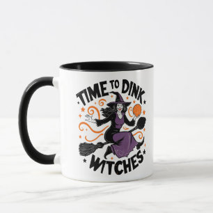 Zeit, Hexen zu entrinnen Spooky Pickleball Hallowe Tasse