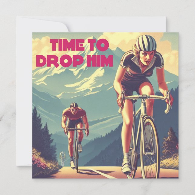 Zeit, ihm das Fahrrad zu nehmen (Vorderseite)