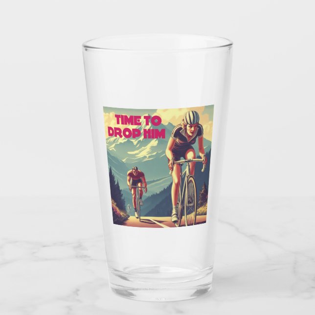 Zeit, ihm das Fahrrad zu nehmen Glas (Vorderseite)