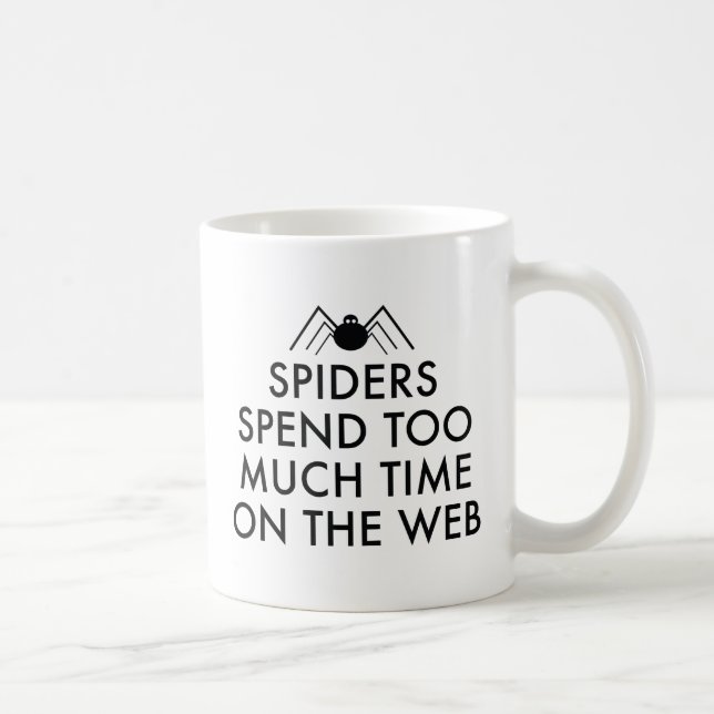 Zeit im Internet Kaffeetasse (Rechts)