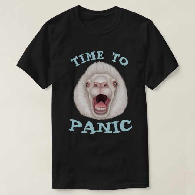 Zeit in Panik T-Shirt (Design vorne)