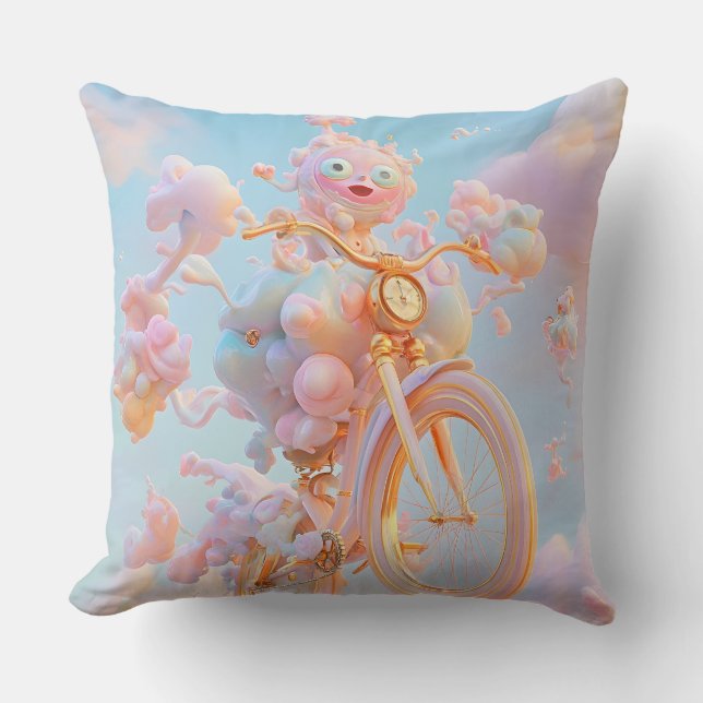 Zeit ist ein Time-is-Witz in Joke Kissen (Vorderseite)