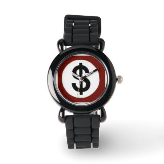 Zeit ist Geld Armbanduhr