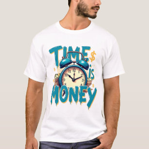 Zeit ist Geld: Der T - Shirt der Vintagen Uhr