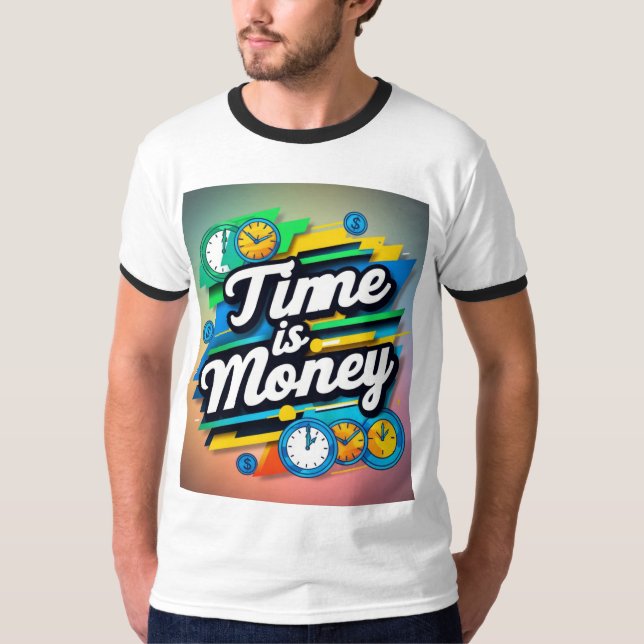 Zeit ist Geld T-Shirt (Vorderseite)