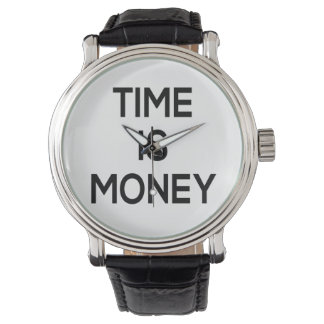 Zeit ist Geld, Textgestaltung, Wortart Armbanduhr