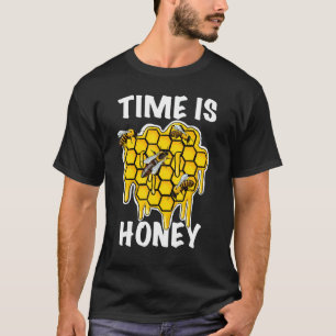 Zeit ist Honig der Anzug der Bienenzucht T-Shirt