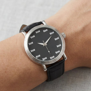 Zeit ist Jetzt Achtsamkeits-Yoga-Meditation Armbanduhr