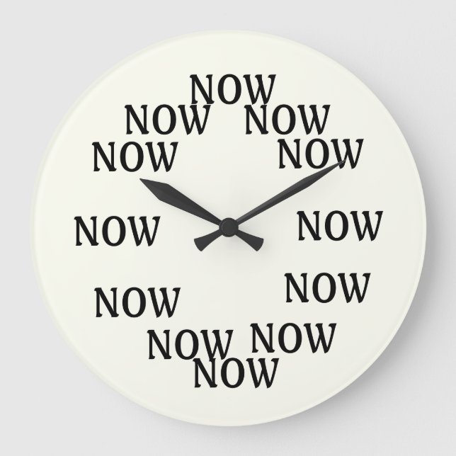 Zeit ist jetzt Uhr (Vorderseite)