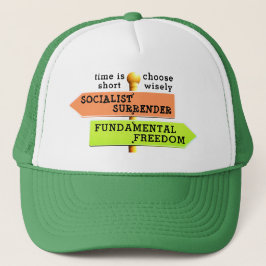 Zeit ist kurz truckerkappe