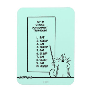 Zeit-Management Magnet