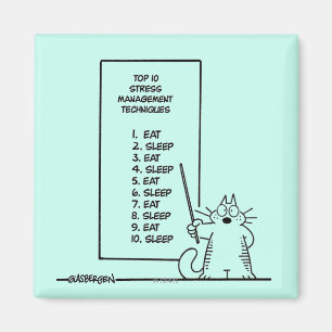 Zeit-Management Magnet