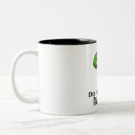 Zeit-Management-Rübe (Tasse) Zweifarbige Tasse