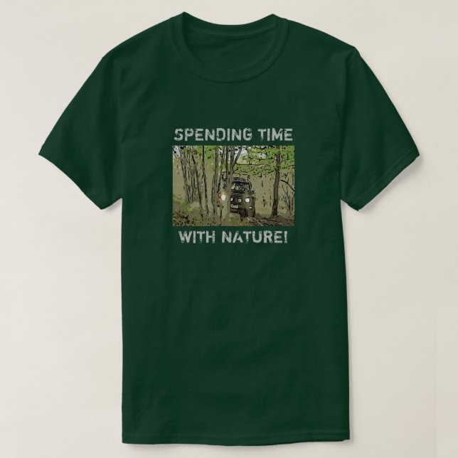ZEIT MIT DER NATUR T-Shirt (Design vorne)