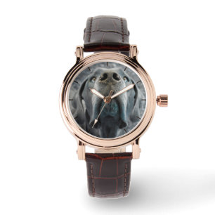 Zeit mit Ihrer Dogge Armbanduhr