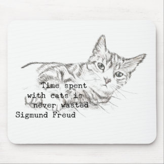 Zeit mit Katzen verbracht. . . Mousepad