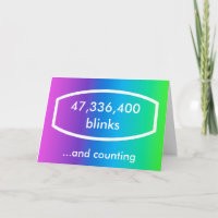 Zeit podz Regenbogenkarte - 18 Jahre alt (blinks)