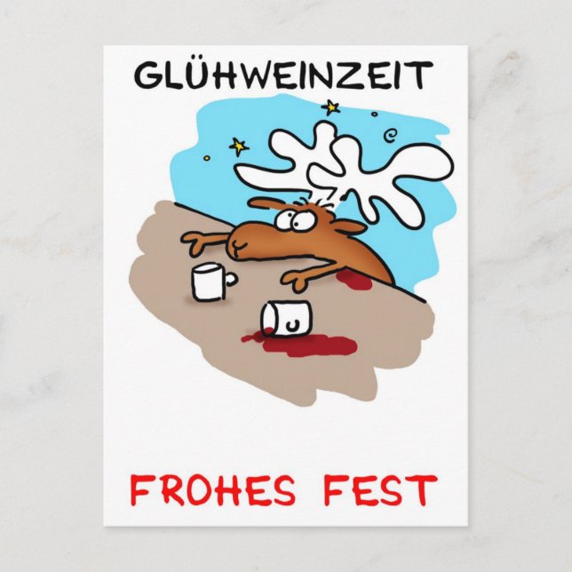 Zeit Postkarte (Vorderseite)